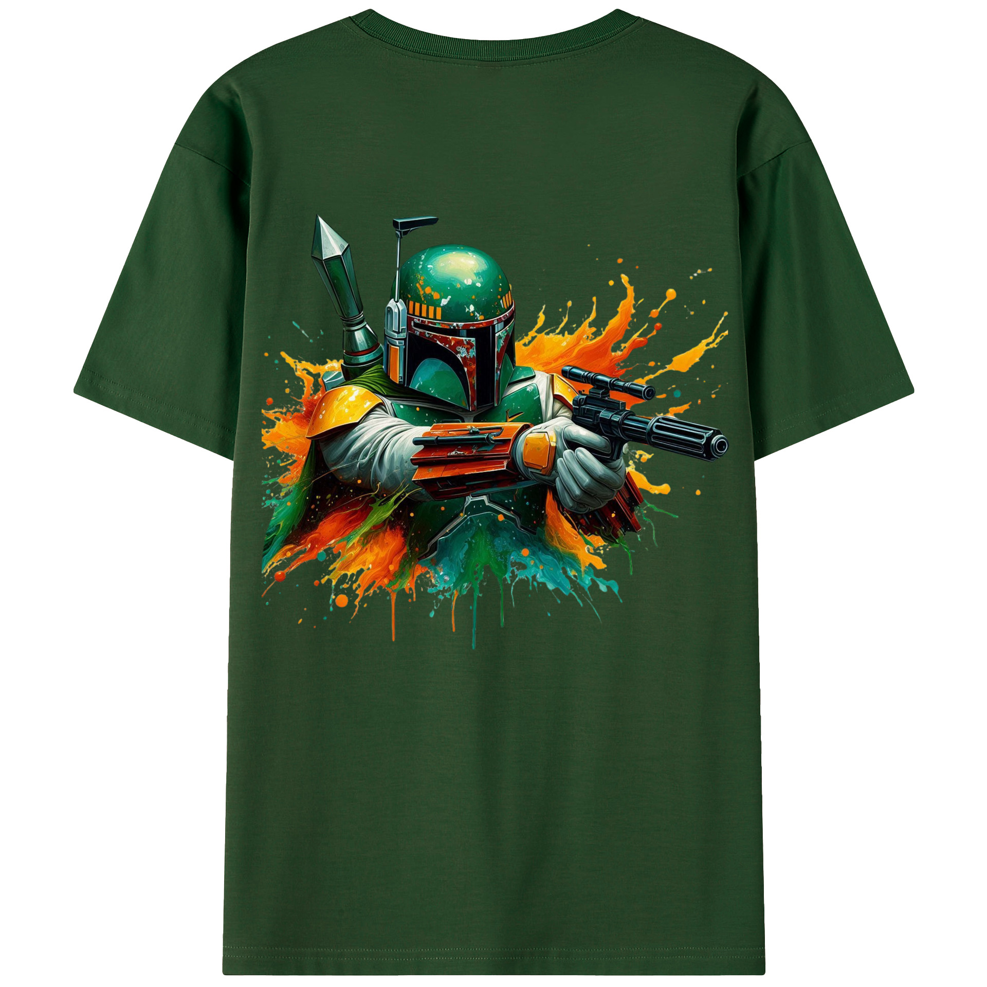 （画像用） スター・ウォーズ Star Wars 綿100％半袖Tシャツ（背面プリント）